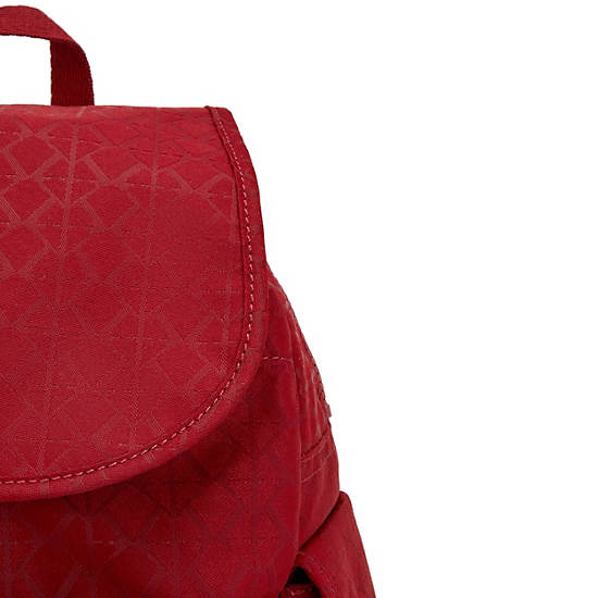 Kipling City Pack Small Klassieke Rugzak Rood | NL 1717VR